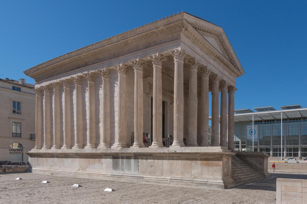 "Le Paisible" Clim Et Jardin En Centre Ville Nimes Exterior foto